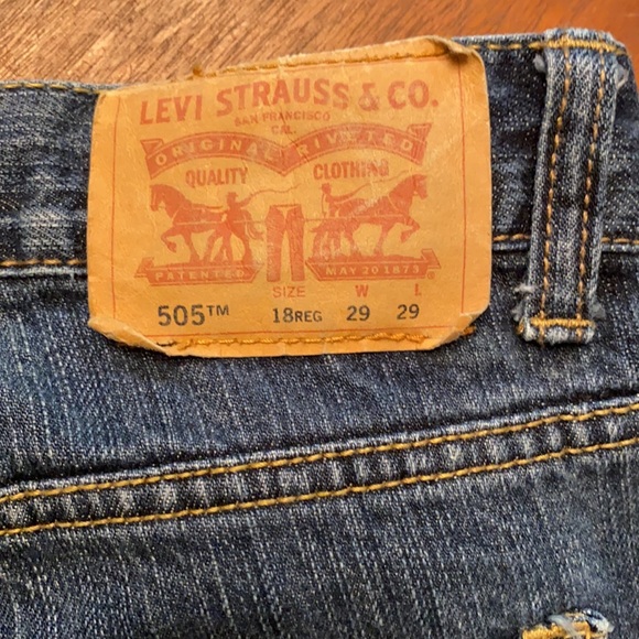 Levi’s 505 Regular 29x29 - Picture 5 of 8